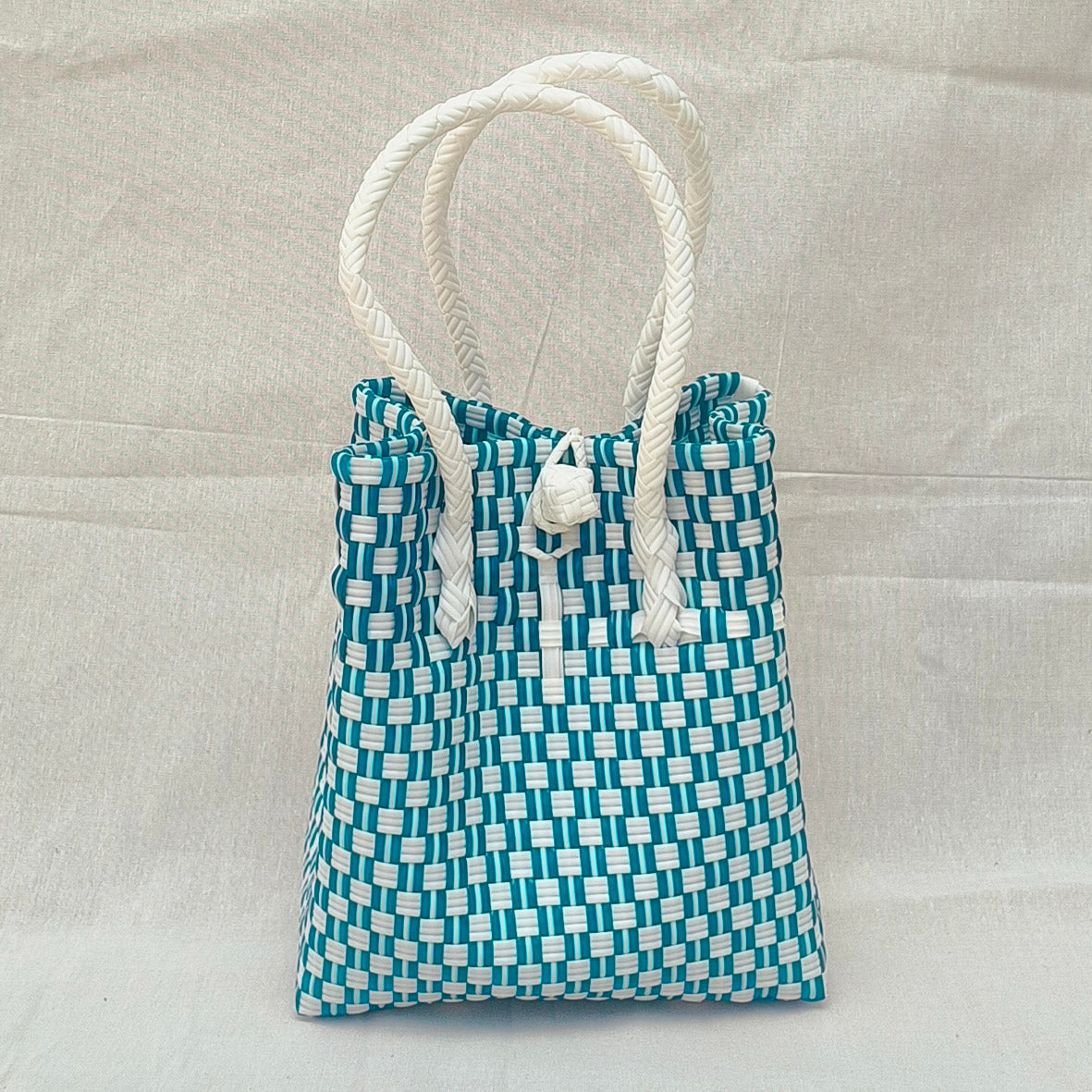 Aitutaki Tote – Coastal Blue Eco Bag from Oceania Collection