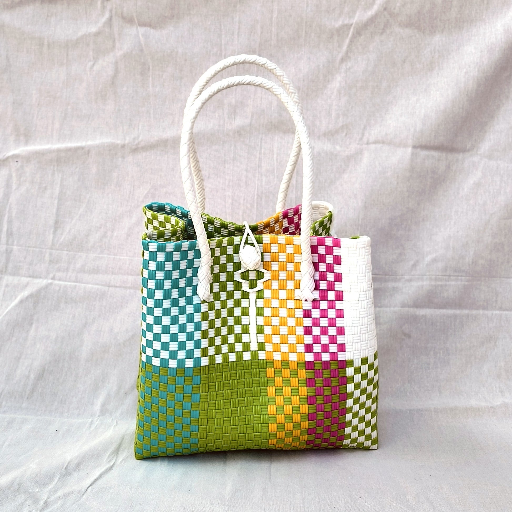 Citrus Turtle Tote Bag —Best Selling  Recycled Tote from the  ZEST Collection