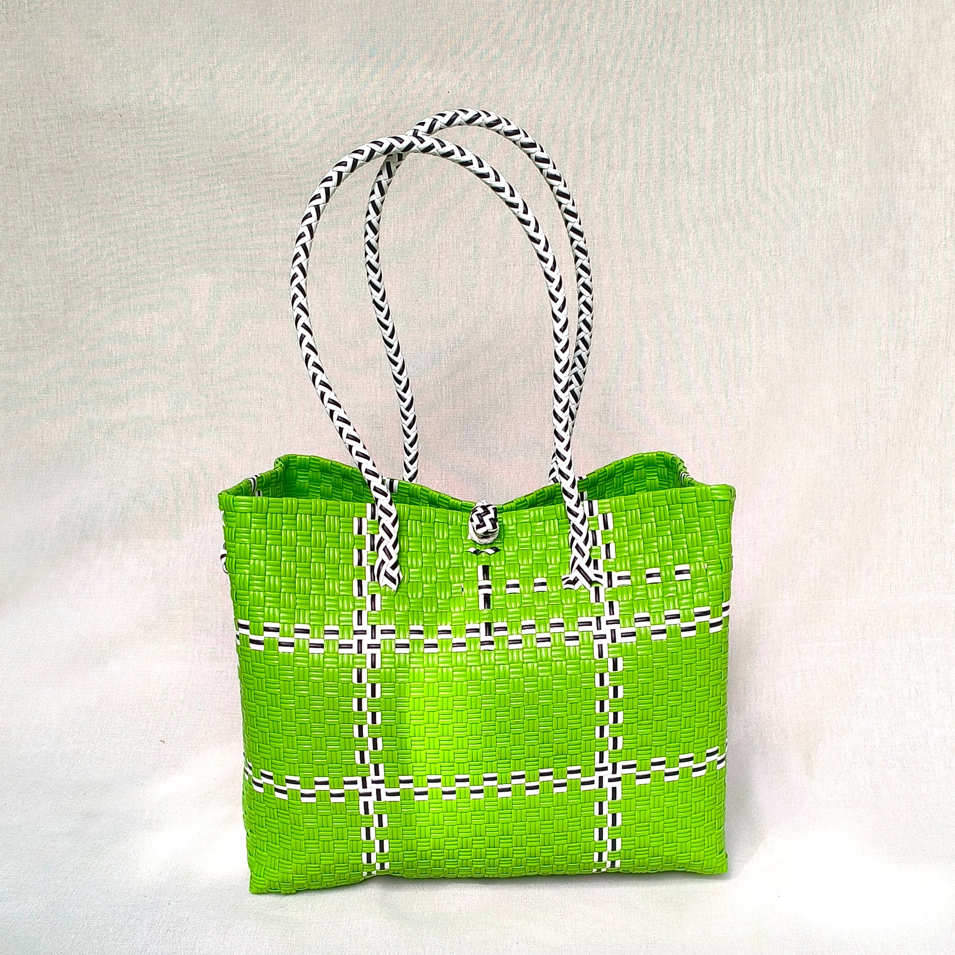 Tik Tak Green Tote Bag — Recycled Bag from ZEST Collection