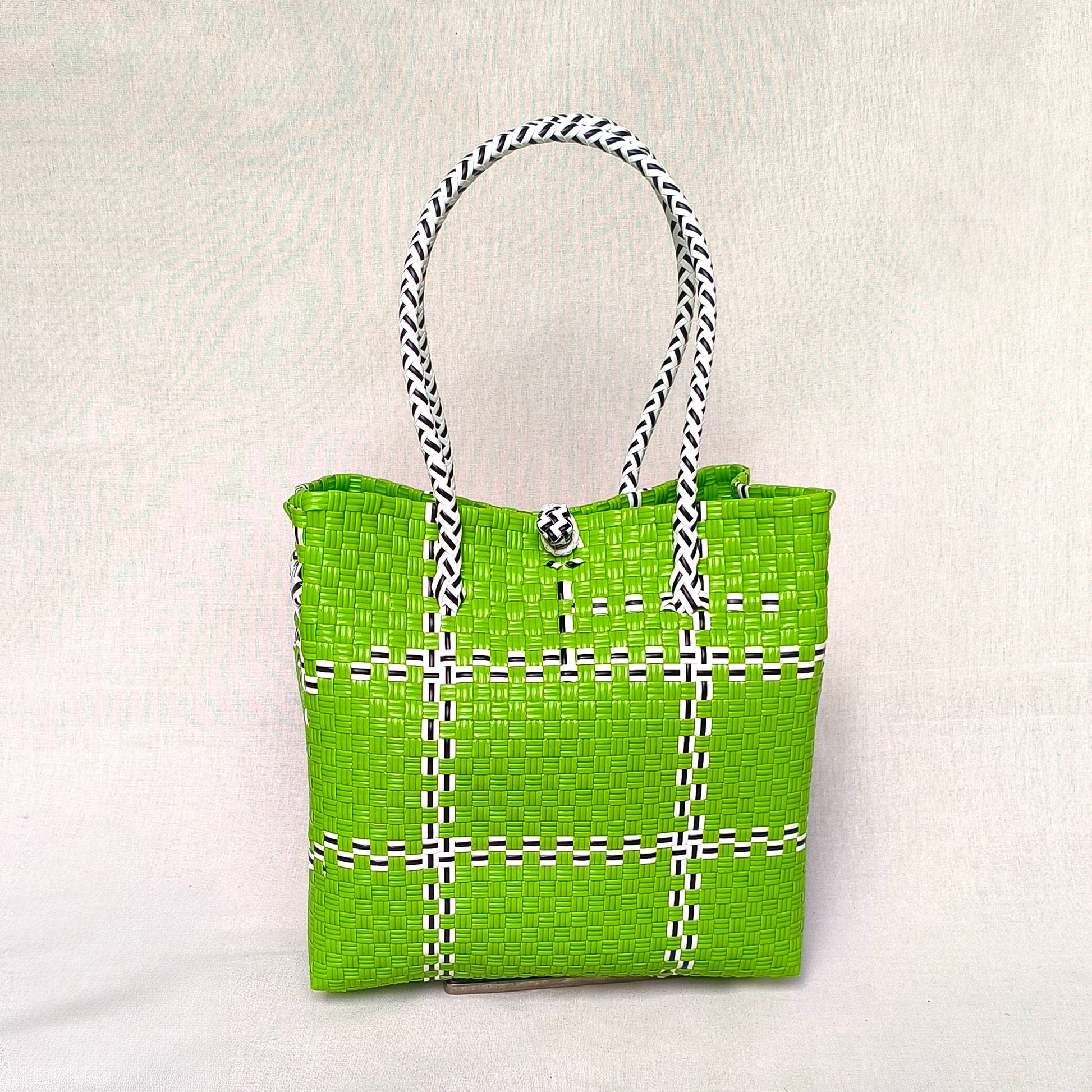 Tik Tak Green Tote Bag — Recycled Bag from ZEST Collection