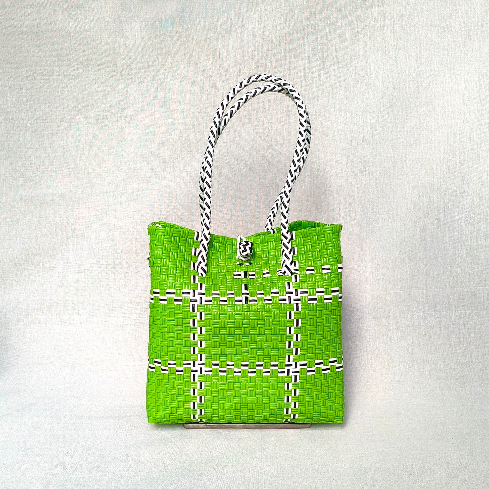 Tik Tak Green Tote Bag — Recycled Bag from ZEST Collection