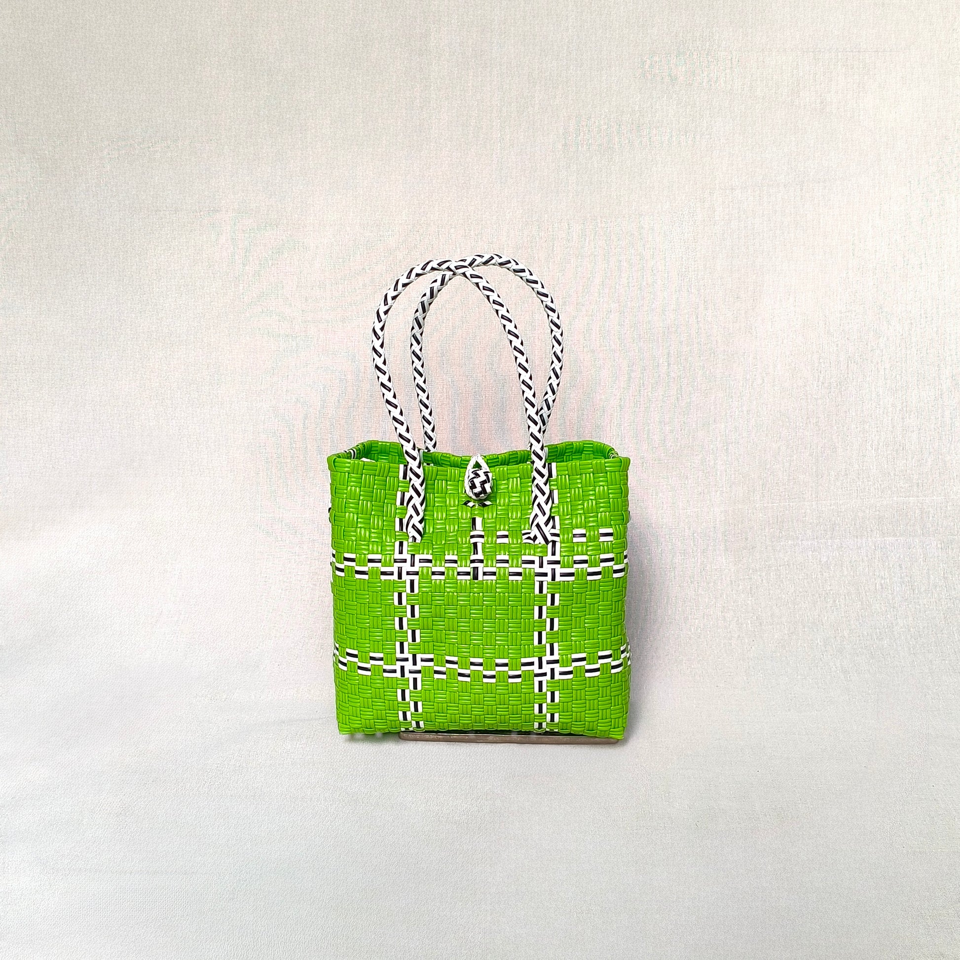 Tik Tak Green Tote Bag — Recycled Bag from ZEST Collection