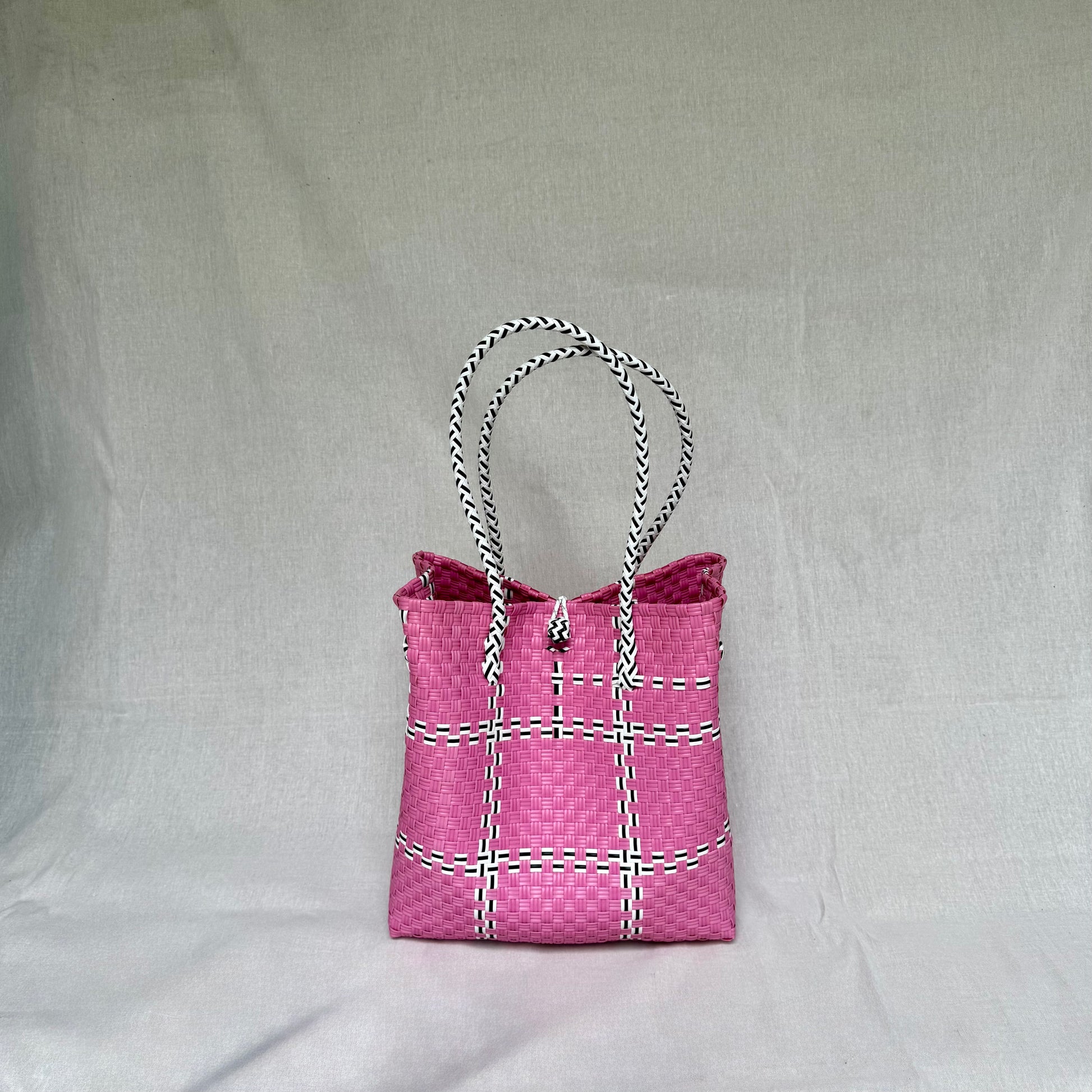 Tik Tak Pink Tote Bag — Recycled Bag from ZEST Collection
