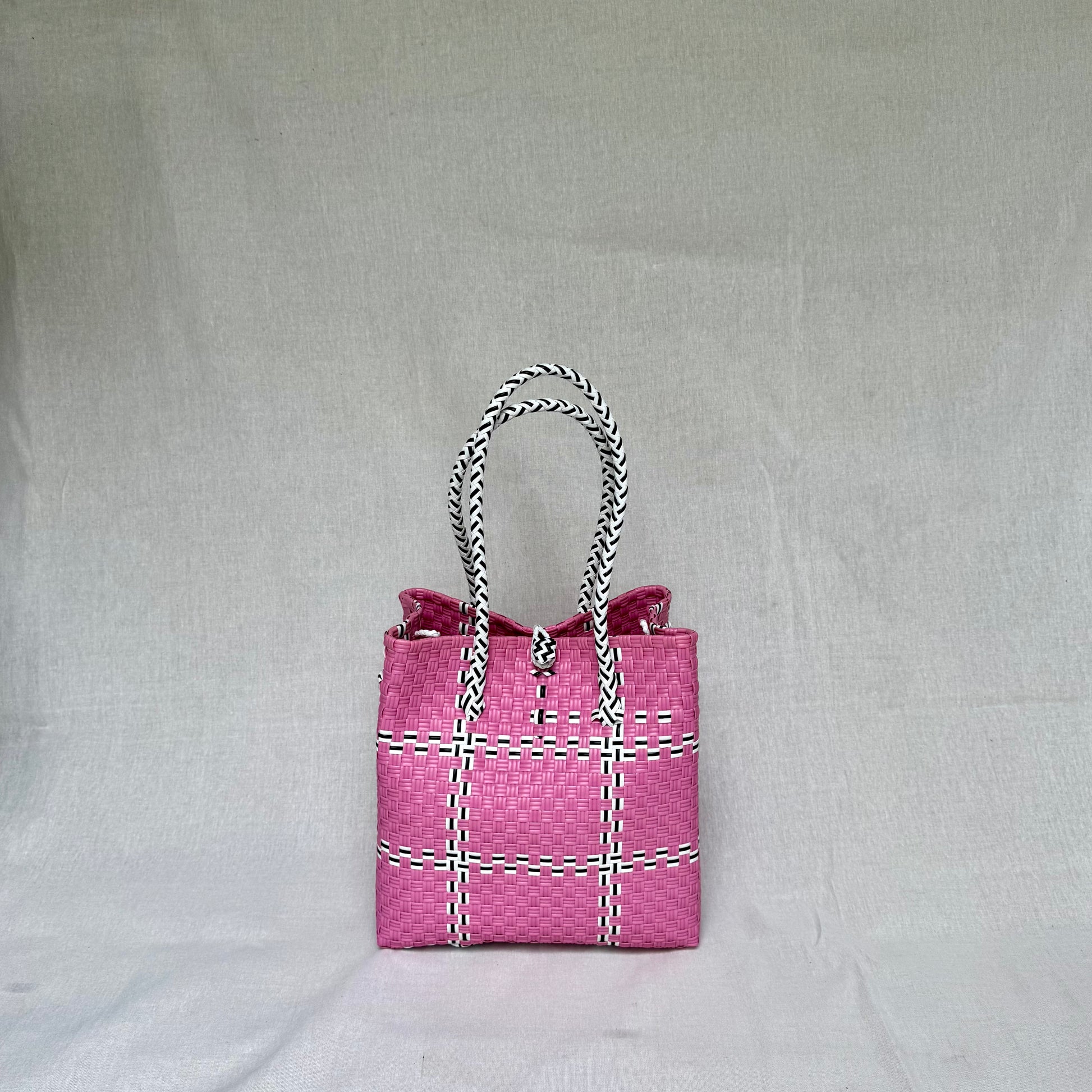 Tik Tak Pink Tote Bag — Recycled Bag from ZEST Collection