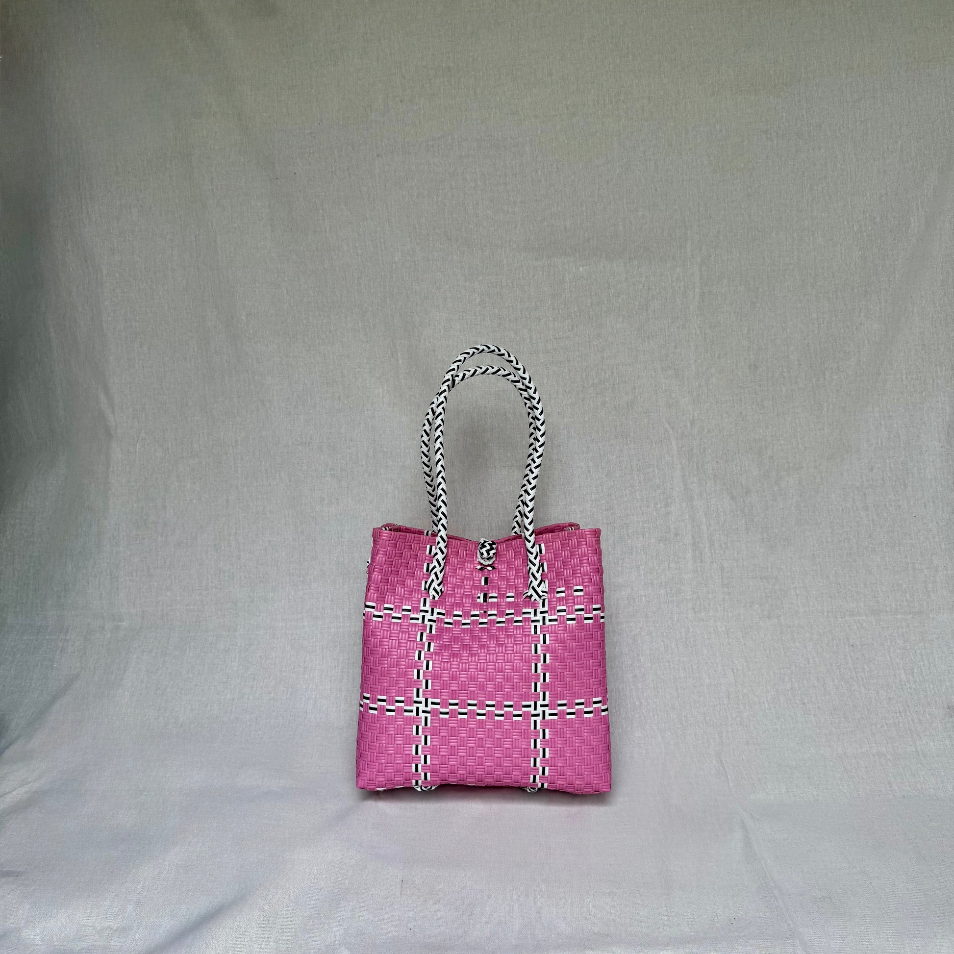 Tik Tak Pink Tote Bag — Recycled Bag from ZEST Collection