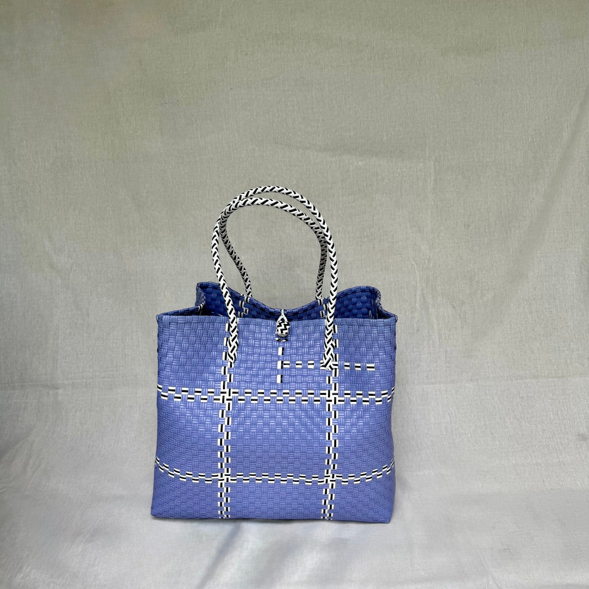 Tik Tak Lilac Tote Bag — Recycled Bag from ZEST Collection