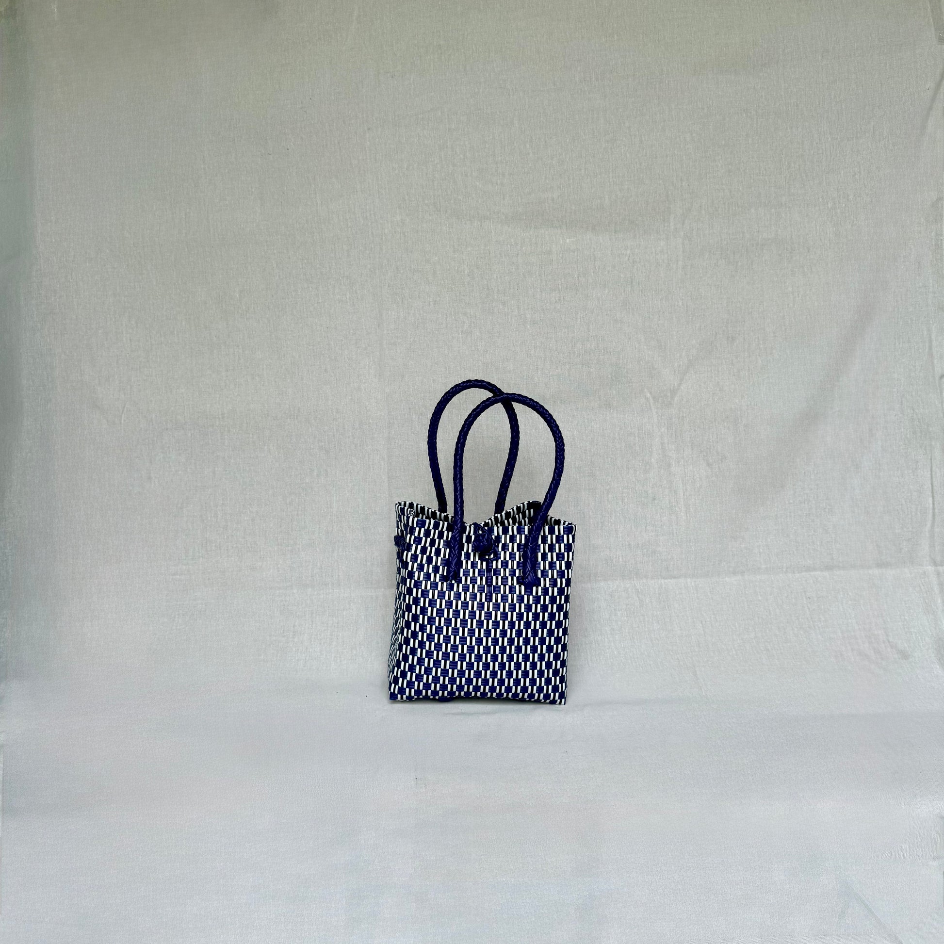 Blue Aitutaki Tote Bag — Recycled Bag from OCEANIA Collection