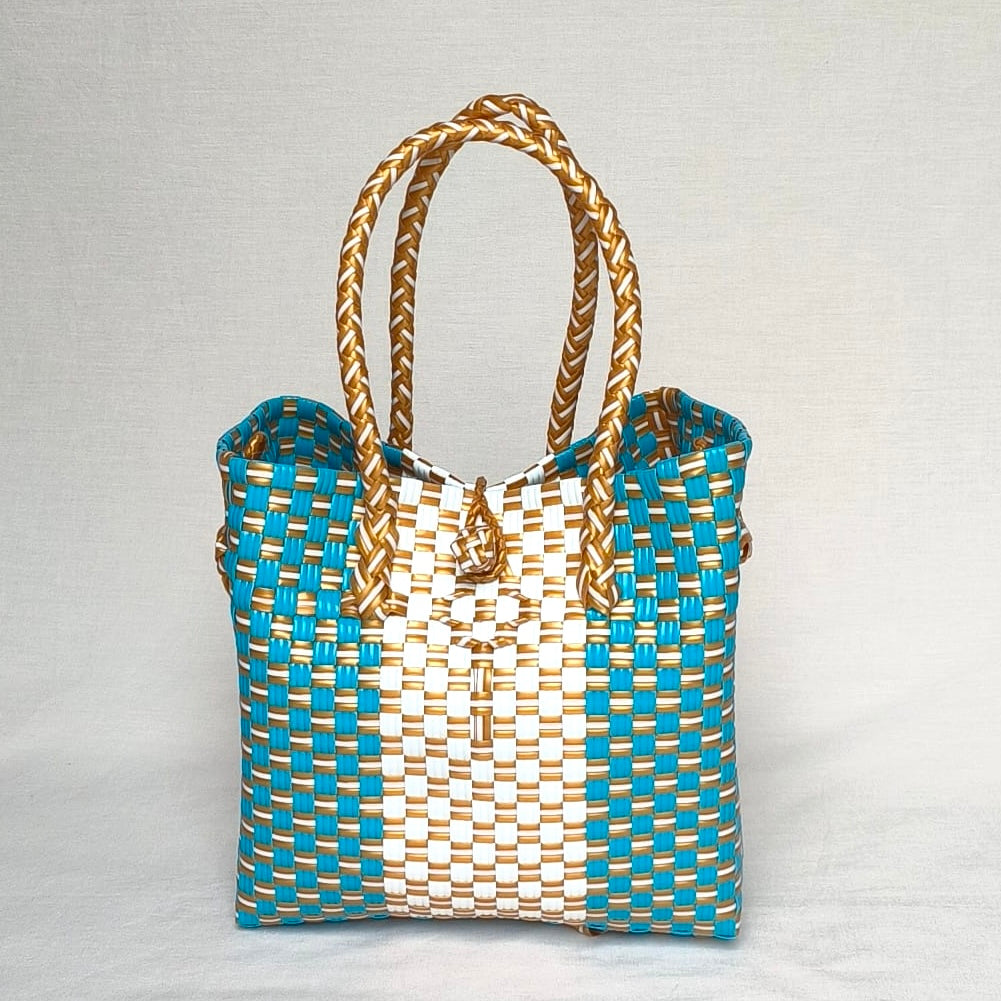 Opaline Tote – Recycled Turtle Tote from Pastel Collection