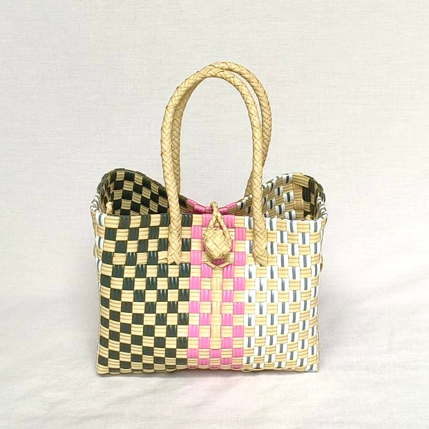 Manuka Rose Tote – Recycled Turtle Tote from Pastel Collection