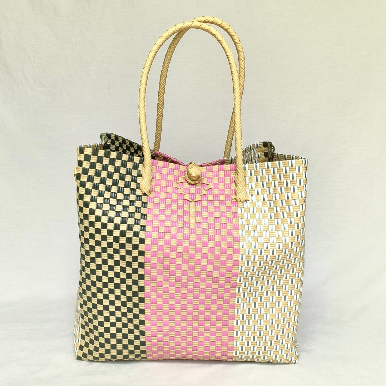 Manuka Rose Tote – Recycled Turtle Tote from Pastel Collection