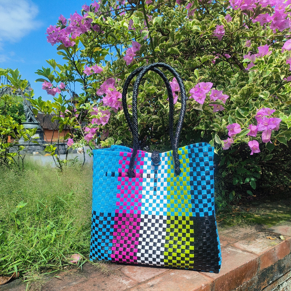 Franjipani Tote Bag — Recycled Bag from OCEANIA Collection