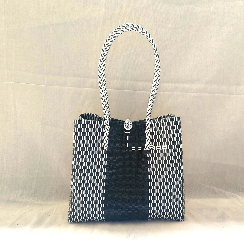 Night Moves Turtle Tote - Modern and artsy, highlighting the pattern and palette from Chic collection