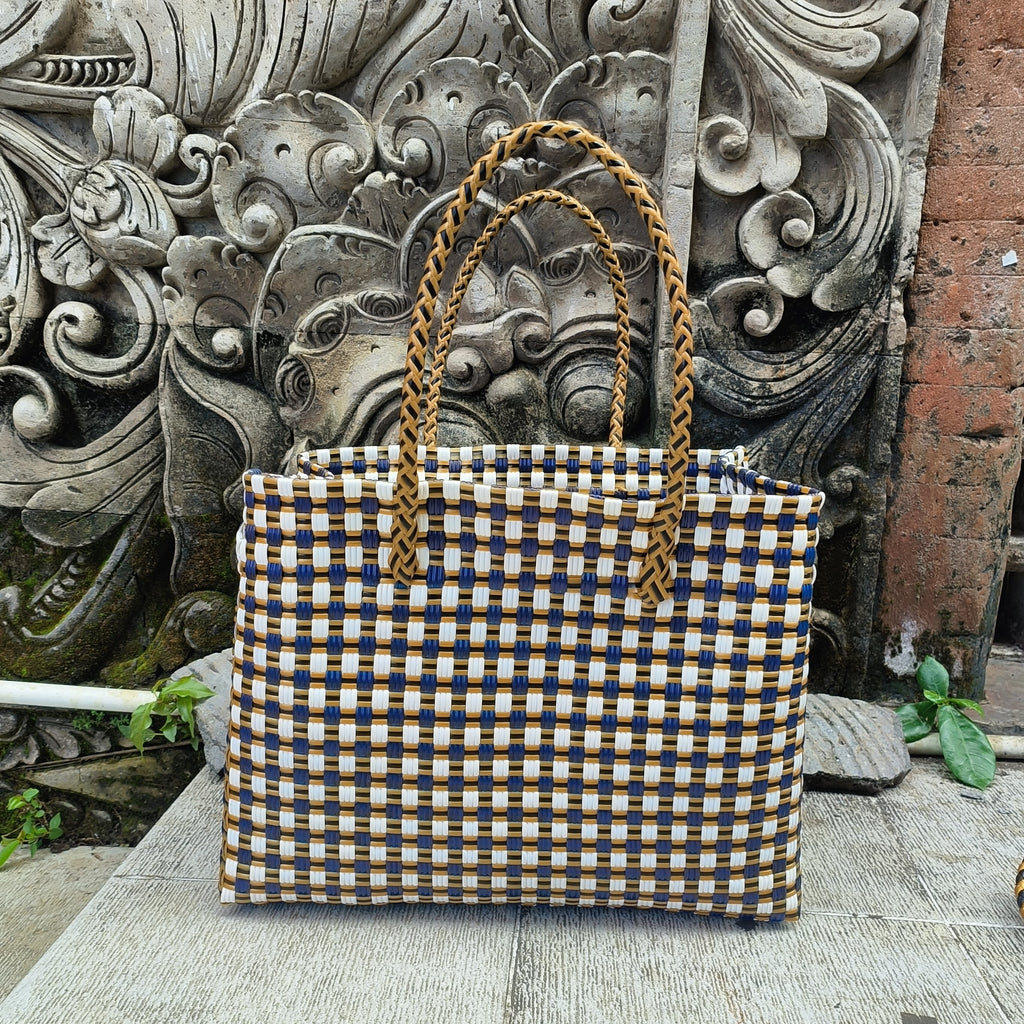 Seafarer Tote- A Popular Classic Nautical Themed Recycled Bag from Oceania Collection