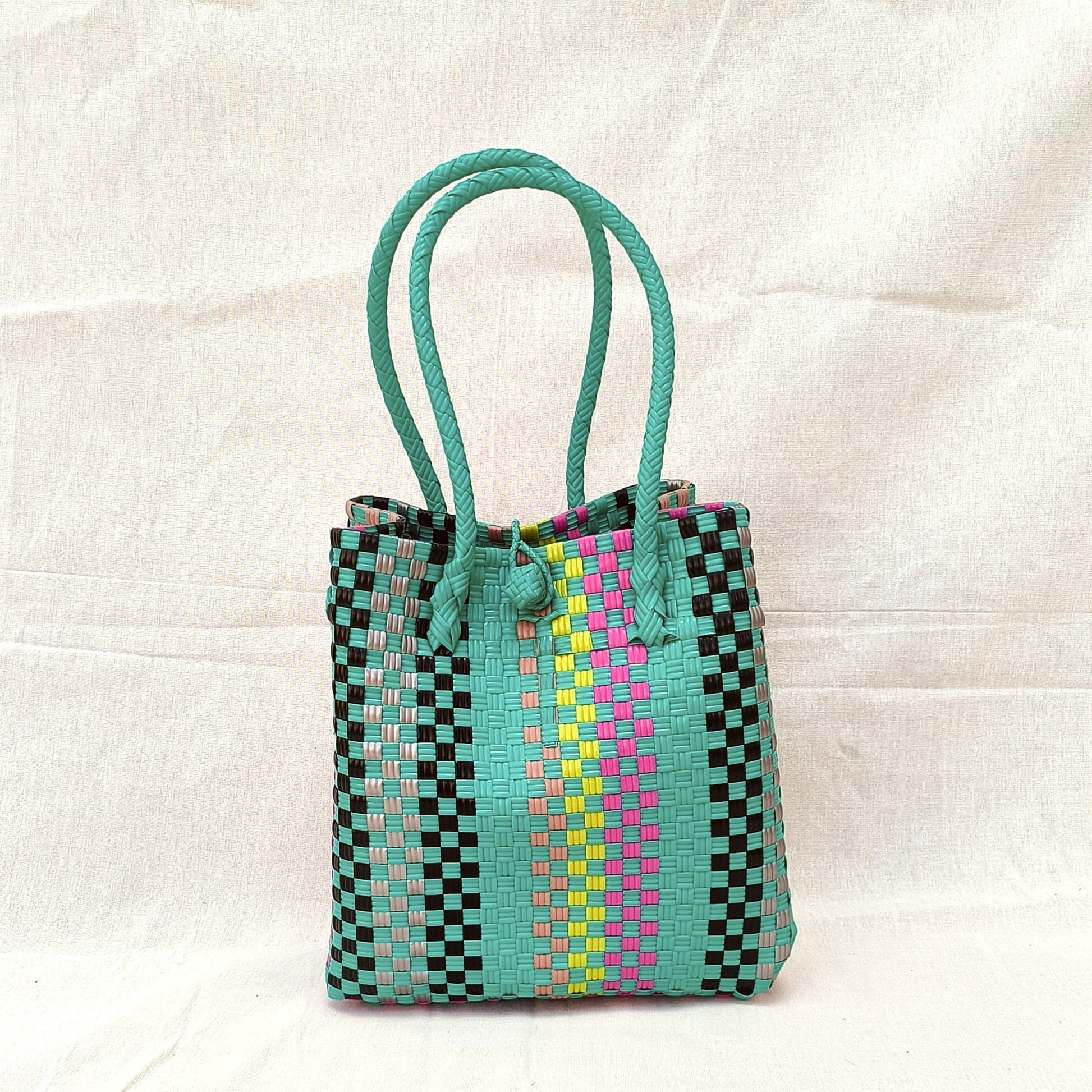 Teal Zeal Tote Bag — Recycled Bag from OCEANIA Collection