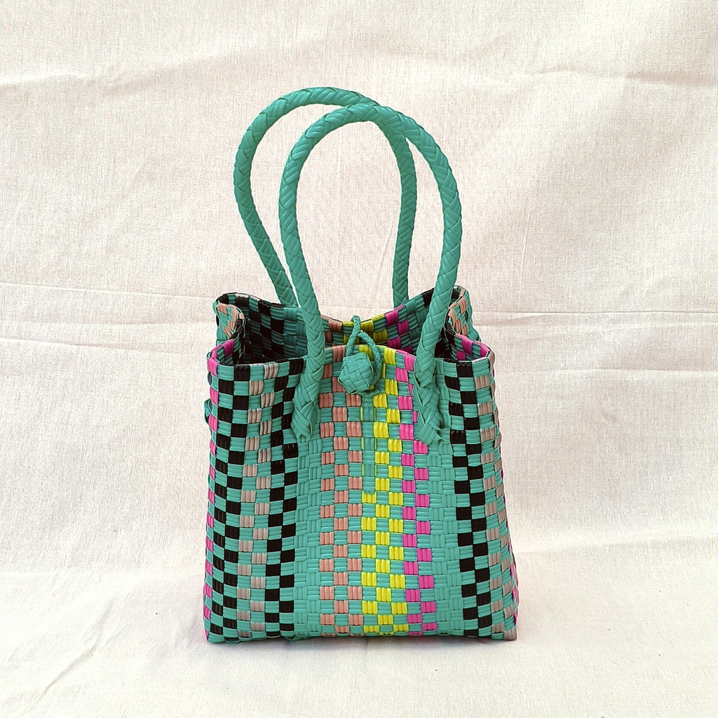 Teal Zeal Tote Bag — Recycled Bag from OCEANIA Collection