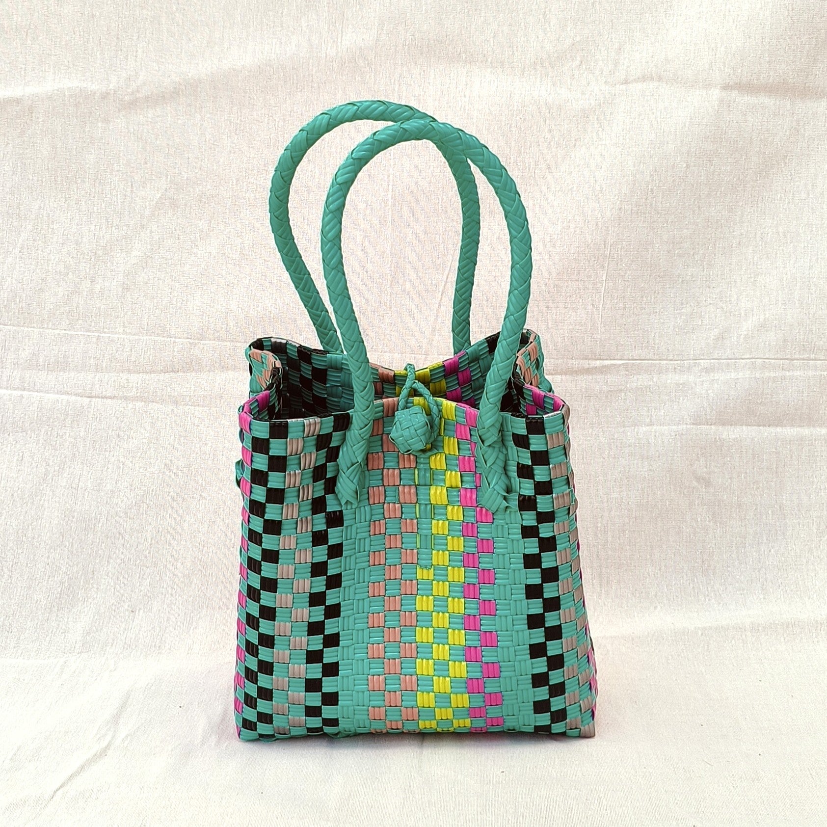 Teal Zeal Tote Bag — Recycled Bag from OCEANIA Collection