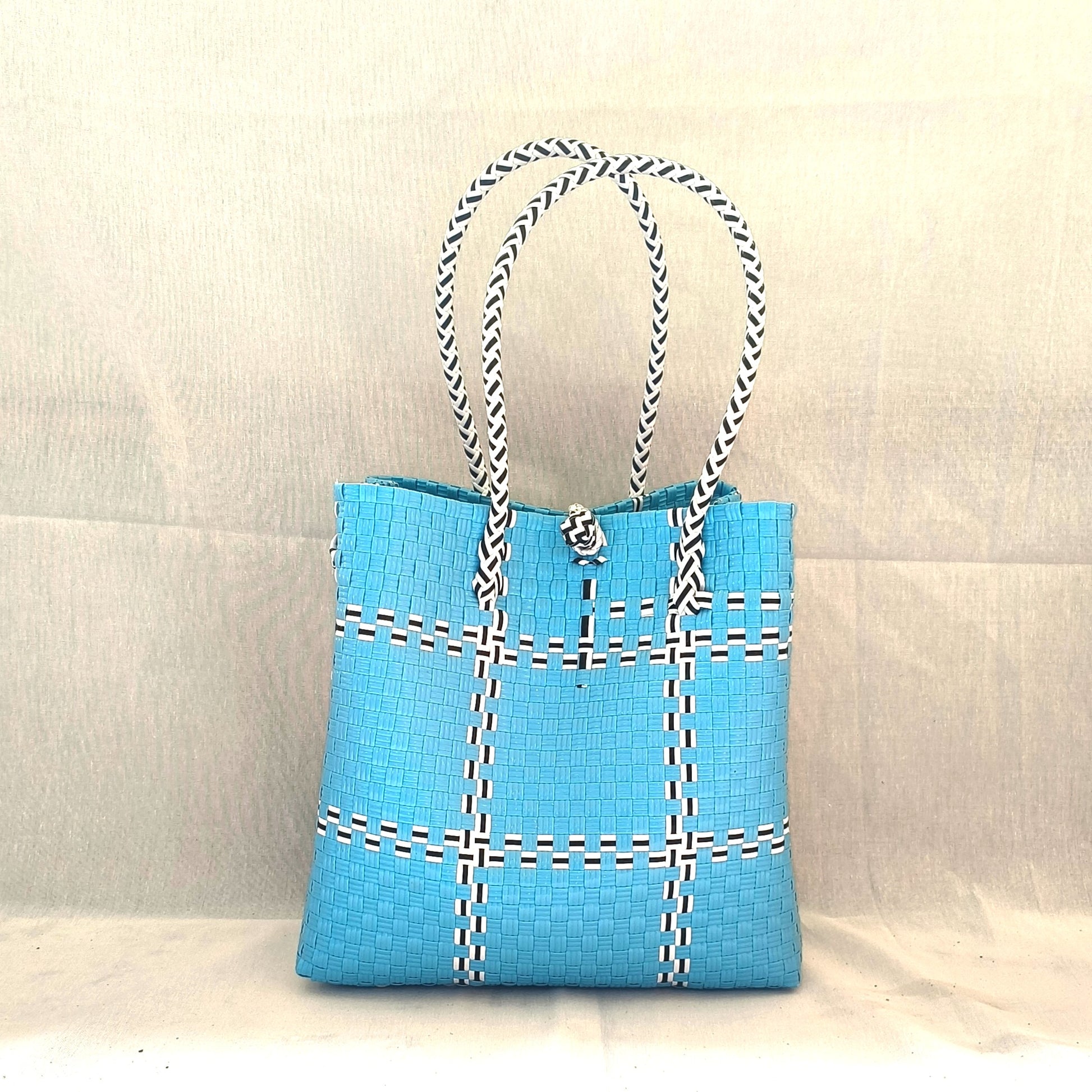 Tik Tak Blue Tote - From the Oceania Collection
