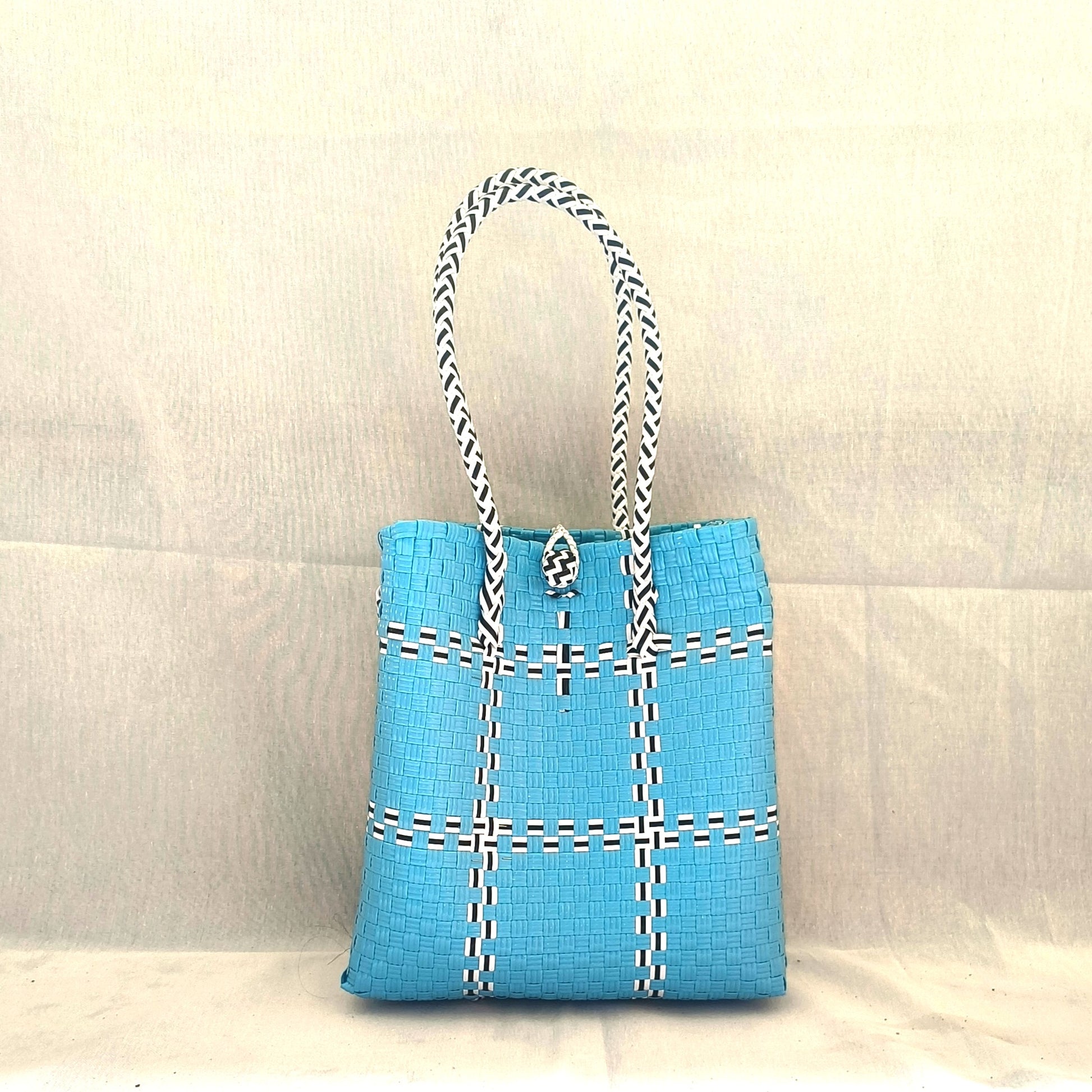 Tik Tak Blue Tote - From the Oceania Collection