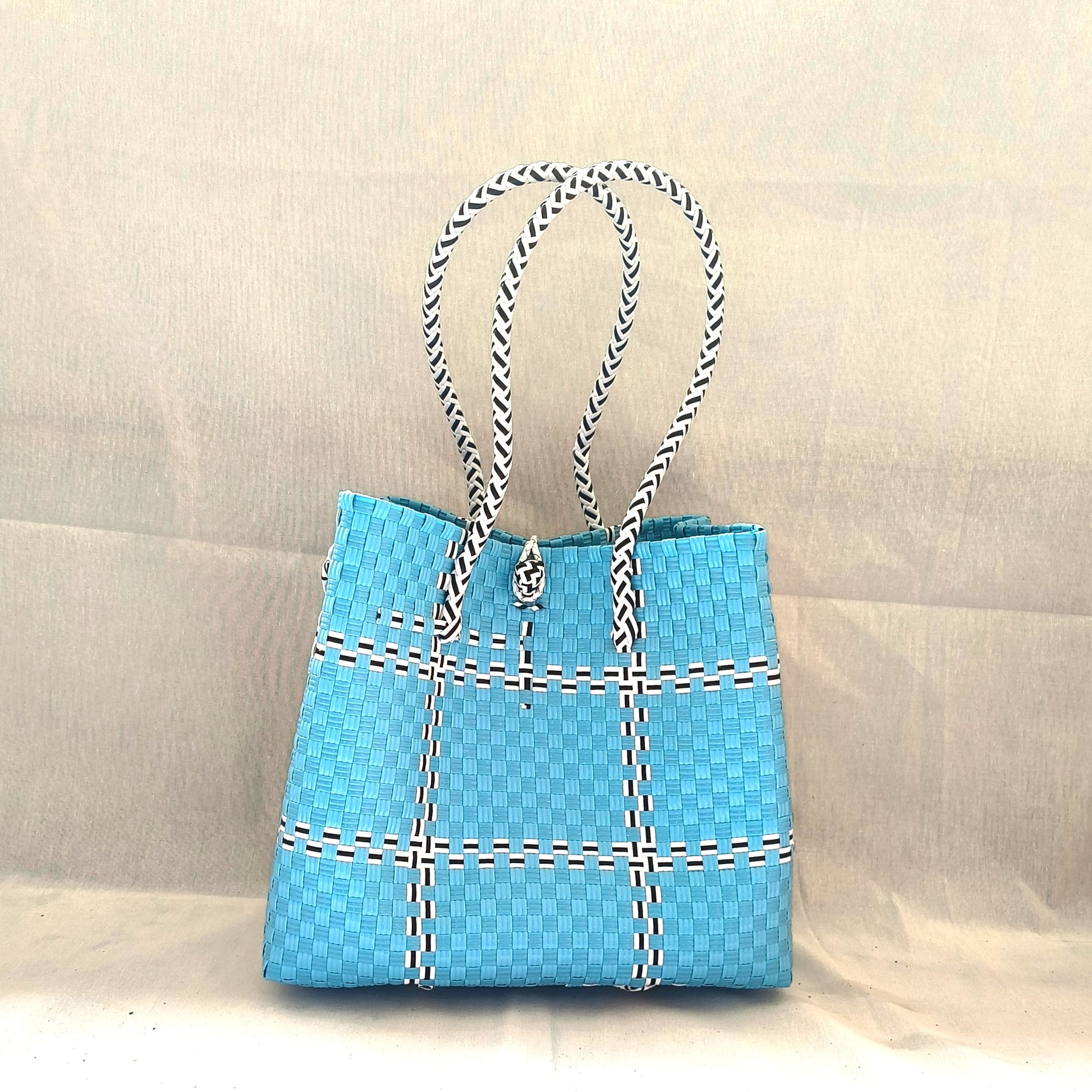 Tik Tak Blue Tote - From the Oceania Collection