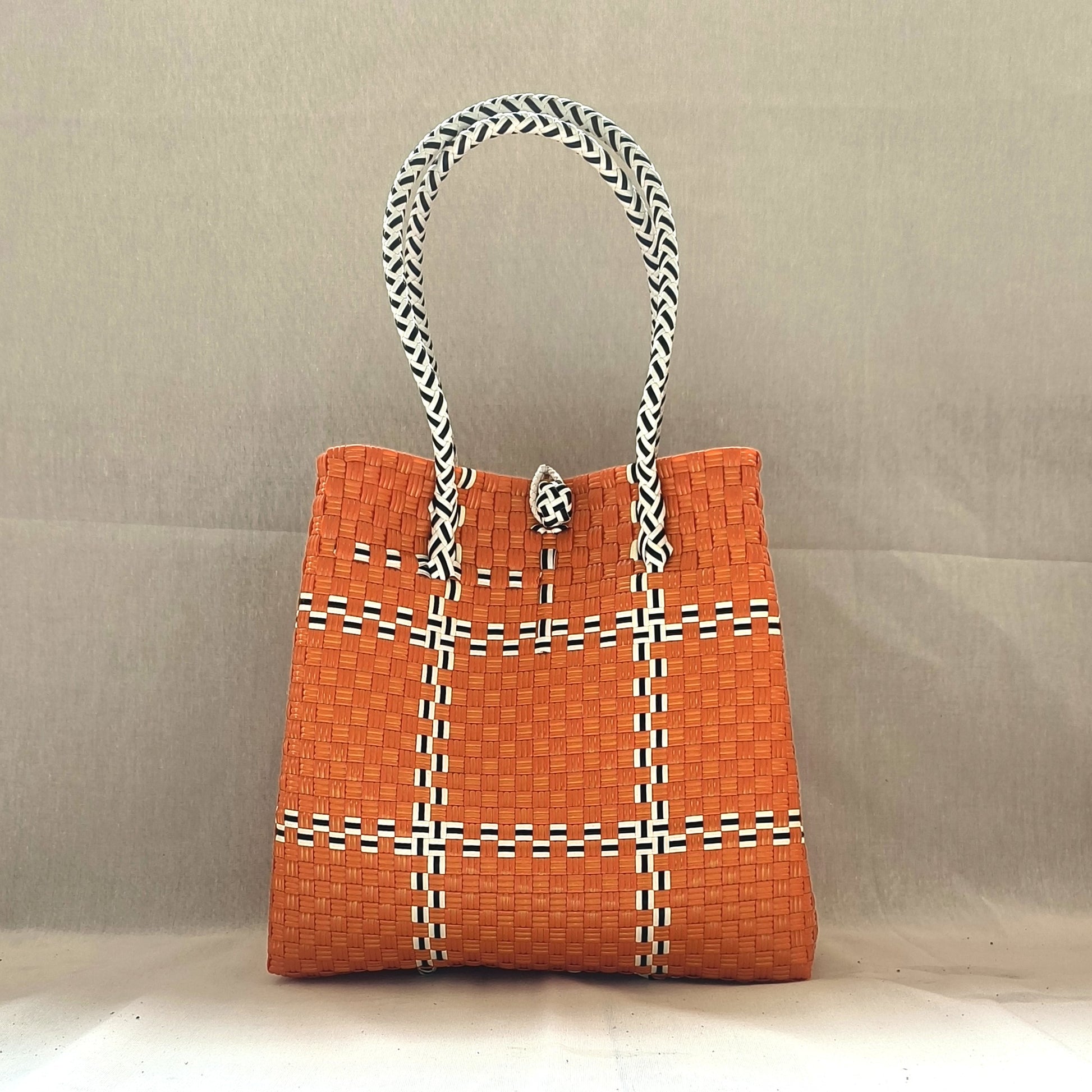 Tik Tak Orange - Vibrant Turtle Tote