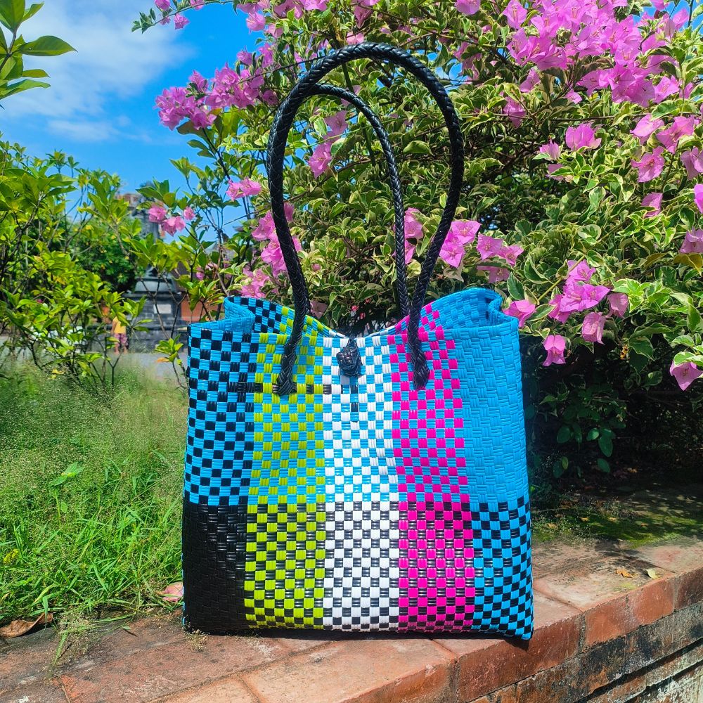 Franjipani Tote Bag — Recycled Bag from OCEANIA Collection