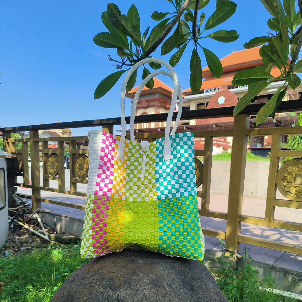 Citrus Turtle Tote Bag —Best Selling  Recycled Tote from the  ZEST Collection