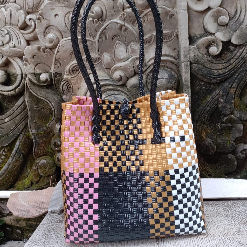 Golden Mosaic - Highlights both the gold tones and the patchwork feel from Chic collection