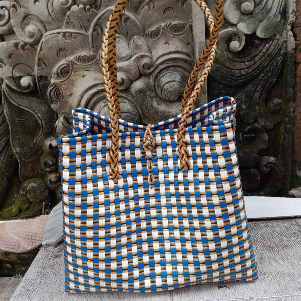 Seafarer Tote- A Popular Classic Nautical Themed Recycled Bag from Oceania Collection