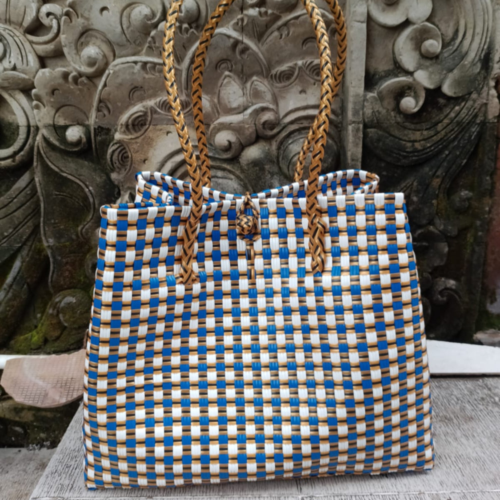Seafarer Tote- A Popular Classic Nautical Themed Recycled Bag from Oceania Collection