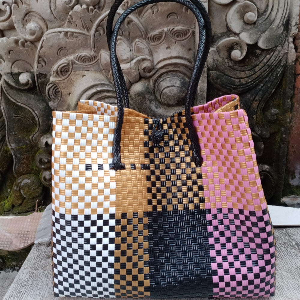 Golden Mosaic - Highlights both the gold tones and the patchwork feel from Chic collection