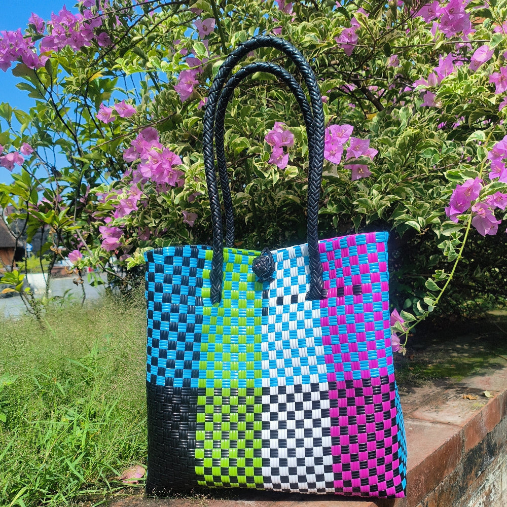 Franjipani Tote Bag — Recycled Bag from OCEANIA Collection